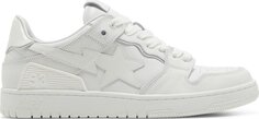 Кроссовки SK8 Sta Triple White, белый Bape