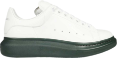 Кроссовки Alexander McQueen Oversized Sneaker White Green, белый