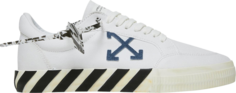Кроссовки Off-White Vulc Sneaker White Navy Blue 2022, белый