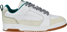 Кроссовки Puma AMI x Slipstream Lo White Green Gum, белый