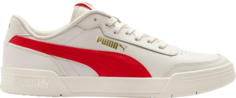 Кроссовки Puma Caracal White High Risk Red, белый