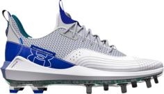 Бутсы Under Armour Harper 7 Low ST White Royal, белый