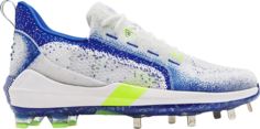 Бутсы Under Armour Harper 6 Low ST White Team Royal, белый