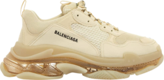 Кроссовки Balenciaga Triple S Sneaker Clear Sole - Off White, белый