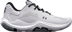 Кроссовки Under Armour Spawn 4 White Metallic Silver, белый