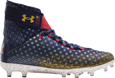 Бутсы Under Armour Highlight MC LE USA, белый