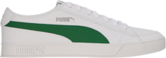 Кроссовки Puma Smash v2 Vulc SL White Amazon Green, белый