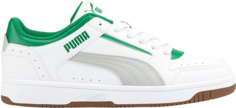 Кроссовки Puma Rebound Joy Low White Amazon Green, белый