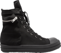 Кроссовки Rick Owens DRKSHDW Gethsemane Cotton Cargo High Triple Black, черный