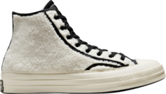 Кроссовки Converse Chuck 70 High Sherpa - Egret, белый