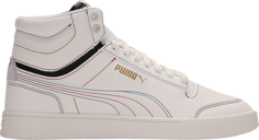 Кроссовки Puma Shuffle Mid White Multi Stitch, белый