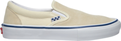 Кеды Vans Skate Slip-On Checkerboard - Off White, белый