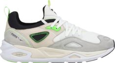 Кроссовки Puma TRC Blaze The Triangle - White Green Glare, белый