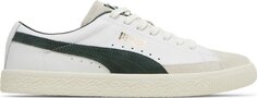 Кроссовки Puma Basket Vintage White Green Gables, белый