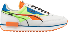 Кроссовки Puma Future Rider Twofold White Green Glare, белый