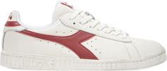 Кроссовки Game L Low Waxed White Red Pepper, белый Diadora