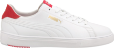 Кроссовки Puma Serve Pro Lite White High Risk Red, белый