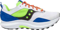 Кроссовки Saucony Jazz Hybrid Abstract Collection - Blue Lime, белый