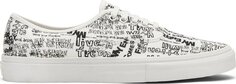 Кеды Vans Comme des Garçons x Authentic LX Graffiti, белый