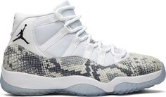 Кроссовки OVO x Air Jordan 11 Retro Snakeskin, белый