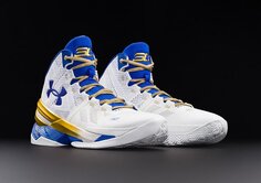 Кроссовки Under Armour Curry 2 Gold Rings, белый