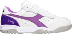 Кроссовки Packer Shoes x Raekwon x Maverick Purple Tape, белый Diadora