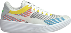 Кроссовки Puma Clyde All-Pro White Multicolor, белый