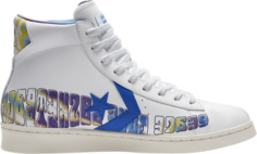 Кроссовки Converse Pro Leather High Peace, Love, and Basketball, белый
