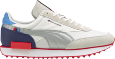 Кроссовки Puma BMW Motorsport x Future Rider White High Risk Red, белый