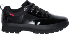 Ботинки Supreme x Euro Hiker Low Triple Black, черный Timberland
