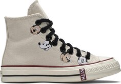 Кроссовки Converse KITH x Disney x Chuck 70 Mickey Mouse Portrait, белый