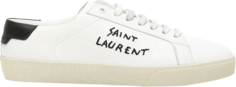 Кроссовки Saint Laurent SL-06 Optic White, белый