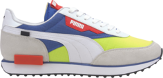 Кроссовки Puma Future Rider Play On Yellow Alert, белый