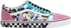 Кеды Vans Disney x Old Skool 80s Mickey, розовый