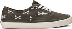 Кеды Vans WTAPS x OG Authentic LX Bones, зеленый