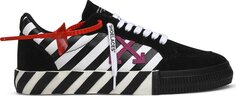 Кроссовки Off-White Vulc Black White, черный