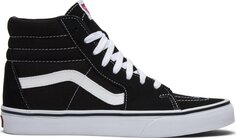 Кеды Vans Sk8-Hi Black White, черный