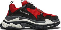 Кроссовки Balenciaga Triple S Sneaker Bred, красный