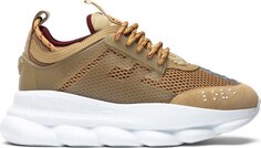 Кроссовки Versace Chain Reaction Indian Tan, загар