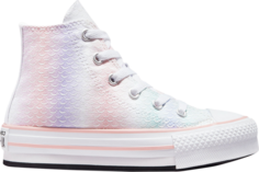 Кроссовки Converse Chuck Taylor All Star Lift Platform High PS Mermaid Scales, белый