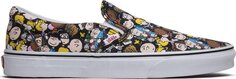 Кеды Vans Peanuts x Classic Slip-On The Gang, разноцветный