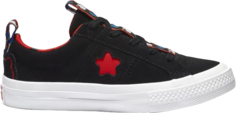 Кроссовки Converse Hello Kitty x One Star Low Top GS Black, черный