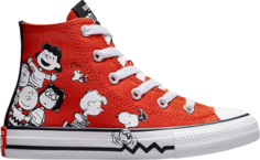 Кроссовки Converse Peanuts x Chuck Taylor All Star High PS Snoopy and Friends, красный