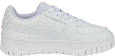 Кроссовки Puma Cali Dream Leather Jr Triple White, белый