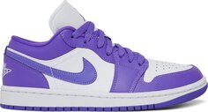 Кроссовки Wmns Air Jordan 1 Low Psychic Purple, фиолетовый