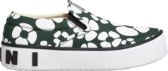 Кроссовки Carhartt WIP x Marni Wmns Paw Sneaker Forest Green Floral, зеленый