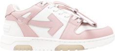 Кроссовки Off-White Wmns Out of Office Pink White, розовый
