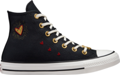 Кроссовки Converse Wmns Chuck Taylor All Star High Valentines Day 2023 - Black, черный