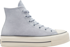 Кроссовки Converse Wmns Chuck Taylor All Star Lift Platform High Gravel, синий