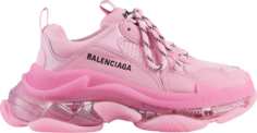 Кроссовки Balenciaga Wmns Triple S Clear Sole - Pink, розовый